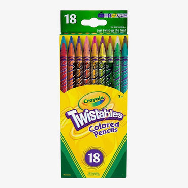 Crayola Twistables Colored Pencils Pack Of 18 The Stationers
